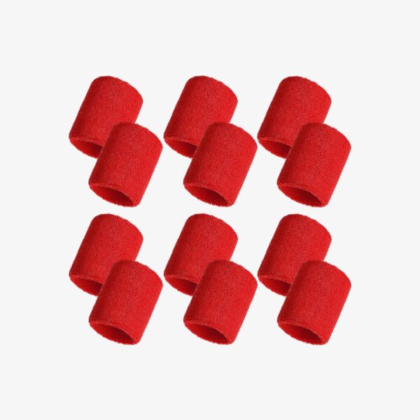 Bememo 12 Pack Wrist Sweatbands